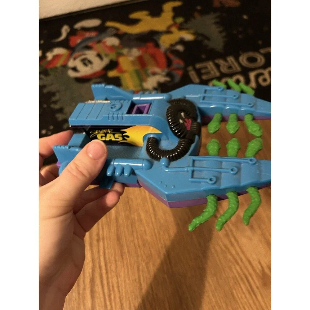 1989 Toys Teenage Mutant Ninja Turtles TMNT Sewer Machine Boat Footski Vintage